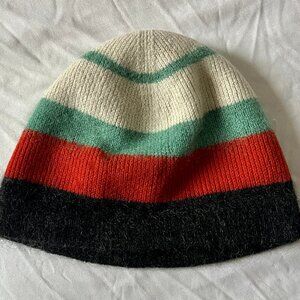 MAISON MARTIN MARGIELA MOHAIR / WOOL STRIPE BEANIE